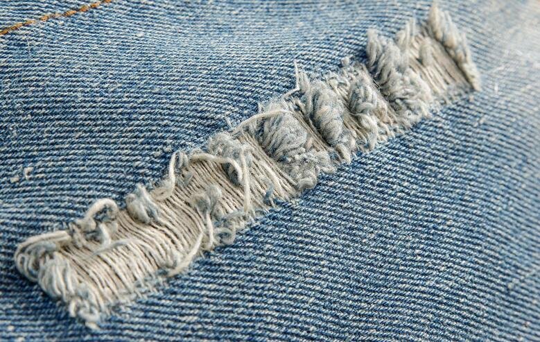Retro Ripped Fleece Jeans Jas en Jas voor Herfst Winter S-XXXXL Drop Verzending Mens Denim Jas met Bont Kraag