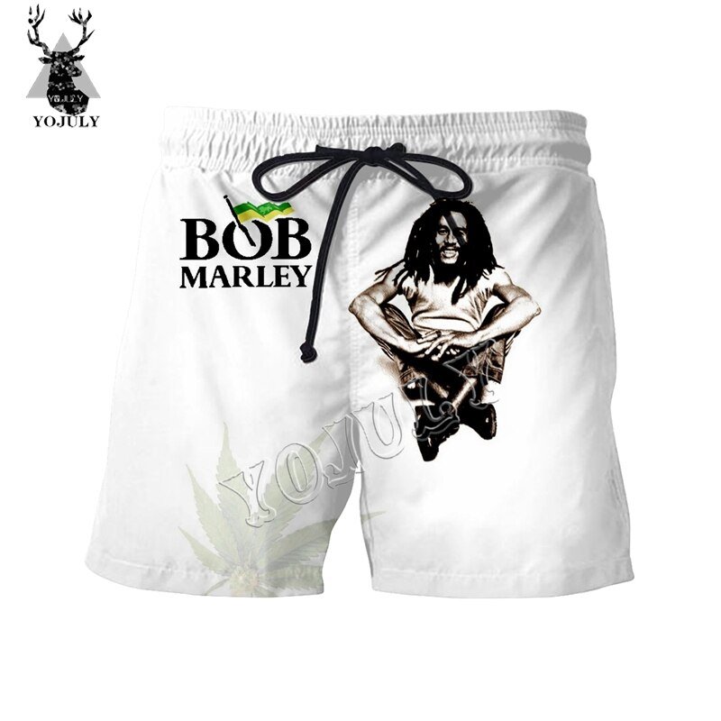 Yojuly Rock Zanger Bob Marley 3D Print Funny Fashion Casual Korte Broek Zomer Mannen Board Shorts Unisex Zwemmen Shorts DK19 Yojuly Rock Zanger Bob Marley 3D Print Funny Fashion Casual Korte Broek Zomer Mannen Board Shorts Unisex Zwemmen Shorts DK19