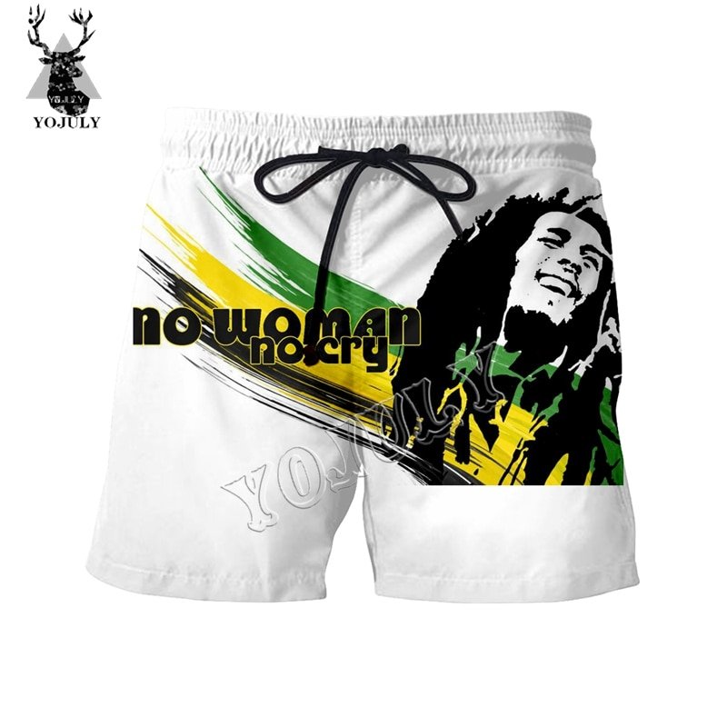 Yojuly Rock Zanger Bob Marley 3D Print Funny Fashion Casual Korte Broek Zomer Mannen Board Shorts Unisex Zwemmen Shorts DK19 Yojuly Rock Zanger Bob Marley 3D Print Funny Fashion Casual Korte Broek Zomer Mannen Board Shorts Unisex Zwemmen Shorts DK19