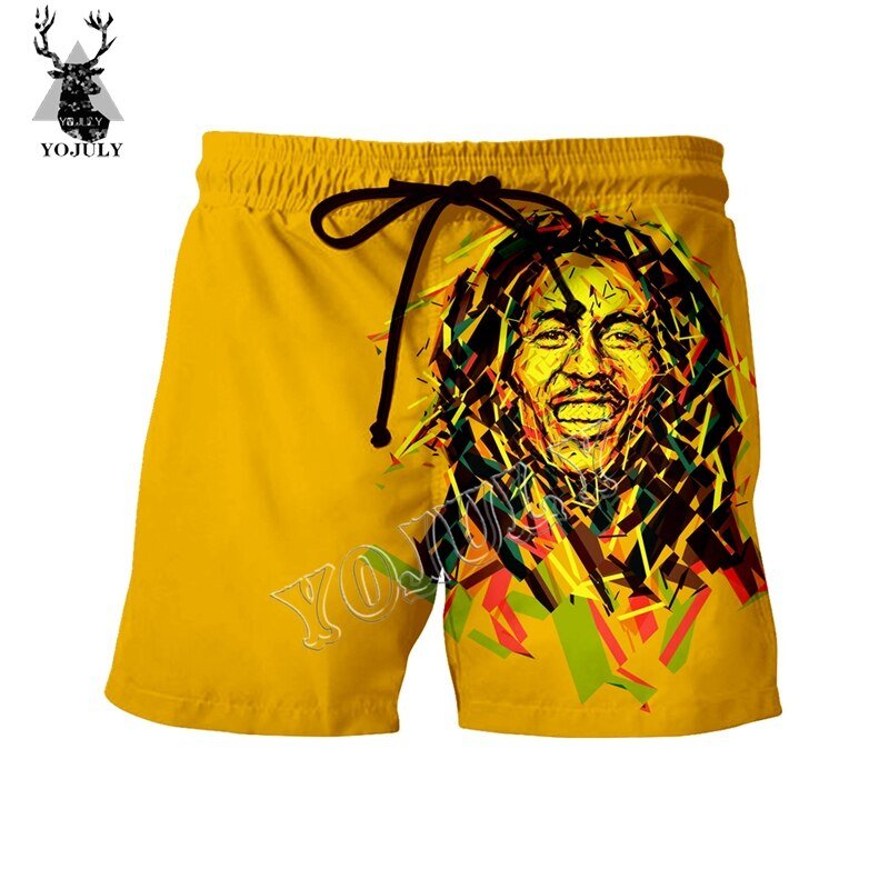 Yojuly Rock Zanger Bob Marley 3D Print Funny Fashion Casual Korte Broek Zomer Mannen Board Shorts Unisex Zwemmen Shorts DK19 Yojuly Rock Zanger Bob Marley 3D Print Funny Fashion Casual Korte Broek Zomer Mannen Board Shorts Unisex Zwemmen Shorts DK19