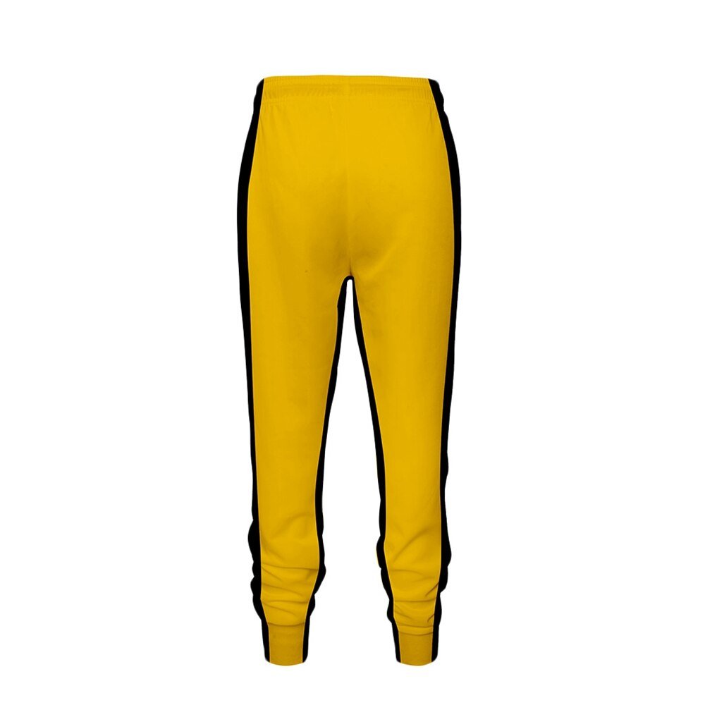 3D Print Sweatshirts Bruce Lee Geel Kung Fu Uniformen Man Cosplay Hoodie Game Of Death Trainingspak Pak Streetwear hip Hop