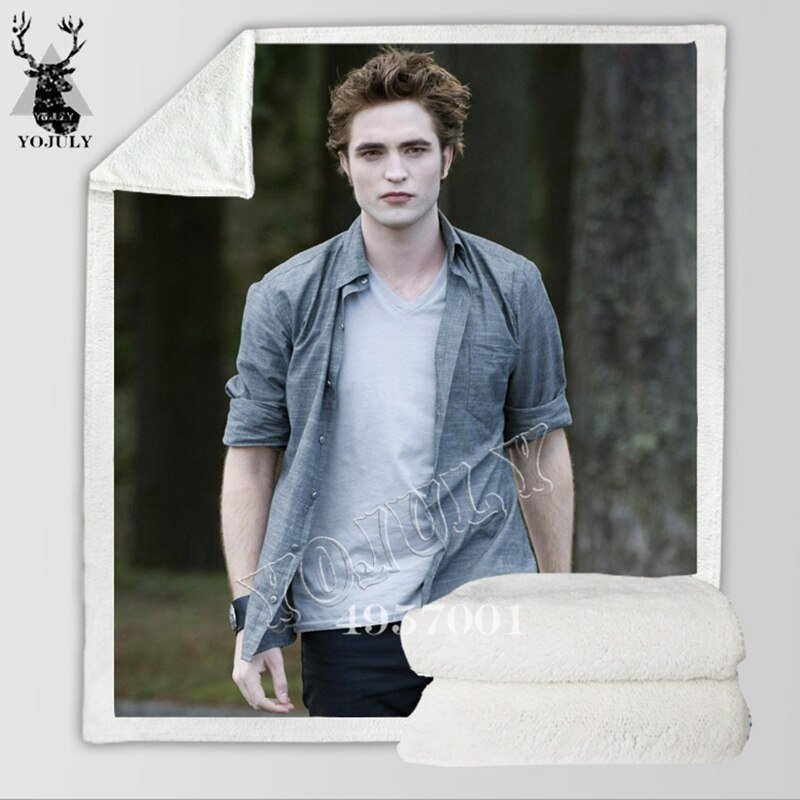 Film Twilight 3D Print Harajuku Fahion Casual Dunne Dekbed Kind Bed Deken Sprei Stoel Beddengoed Thuis Pluche Zachte Quilt BB88