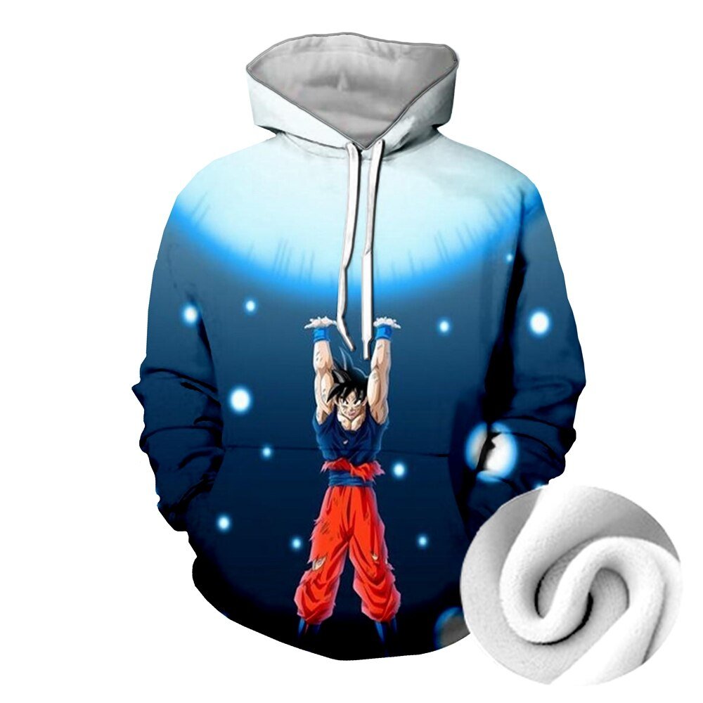 Mode 3D Mannen Hoodies Sweatshirts Anime Dragon Ball Gedrukt Unisex Trui Trainingspak Vrouwen Casual Hip Hop Streewear Hoody Tops