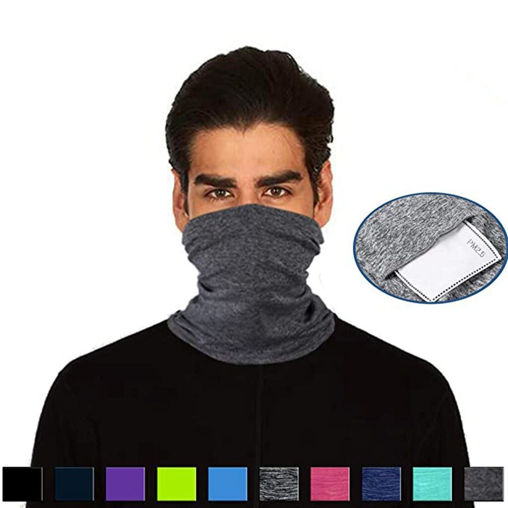 Multifunctional Cycling Anti-uv Head Scarf Neck Cover Head Scarf Neck Cover With Safety Filter Washable Bandana Face Cover 2020