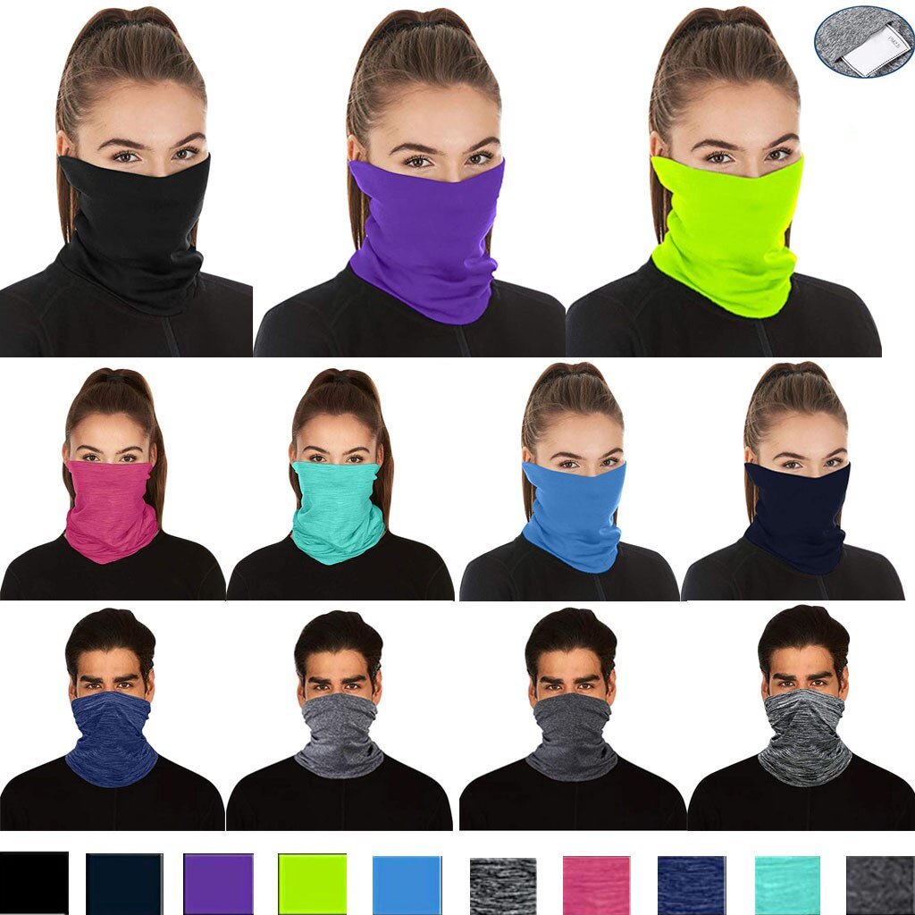 Multifunctional Cycling Anti-uv Head Scarf Neck Cover Head Scarf Neck Cover With Safety Filter Washable Bandana Face Cover 2020