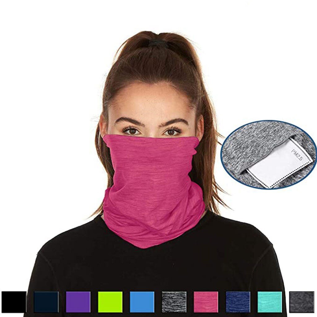 Multifunctional Cycling Anti-uv Head Scarf Neck Cover Head Scarf Neck Cover With Safety Filter Washable Bandana Face Cover 2020