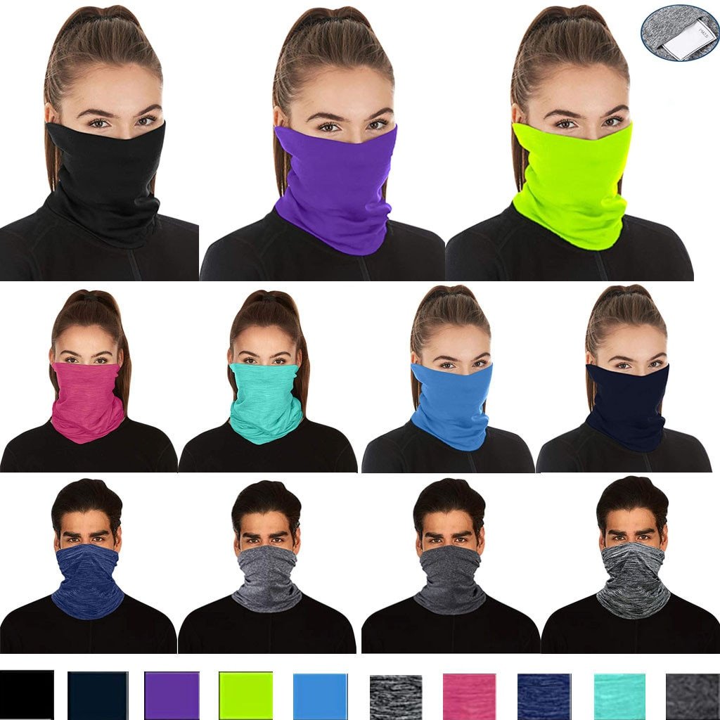 Multifunctional Cycling Anti-uv Head Scarf Neck Cover Head Scarf Neck Cover With Safety Filter Washable Bandana Face Cover 2020