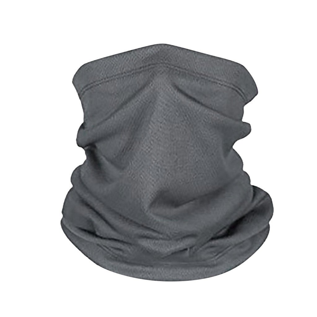 Black Face Mask Scarf Outdoor Motorcycle Mouth Mask Windproof Seamless Multifunction Sports Scarf Neck Tube Dust Riding Mask