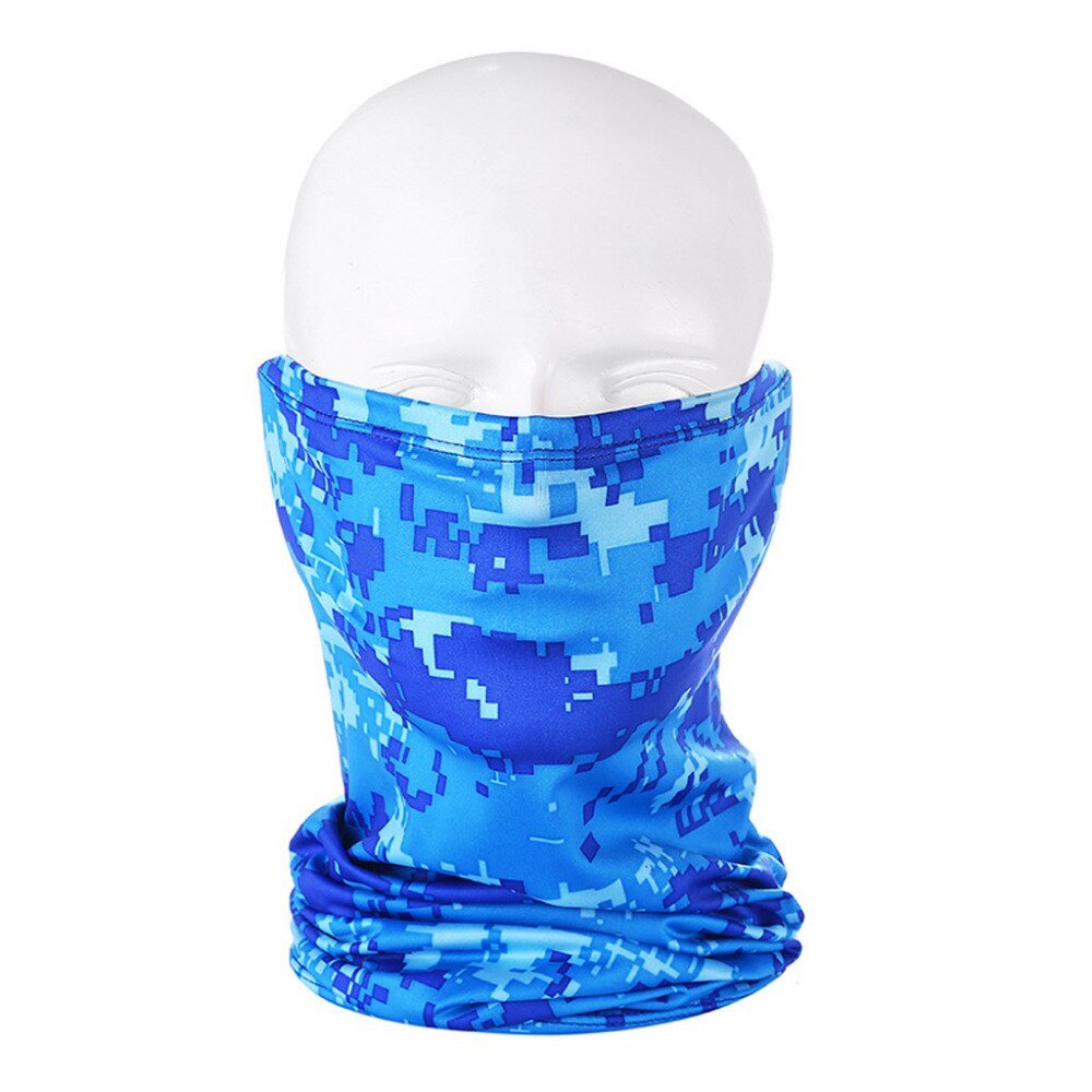 Black Face Mask Scarf Outdoor Motorcycle Mouth Mask Windproof Seamless Multifunction Sports Scarf Neck Tube Dust Riding Mask