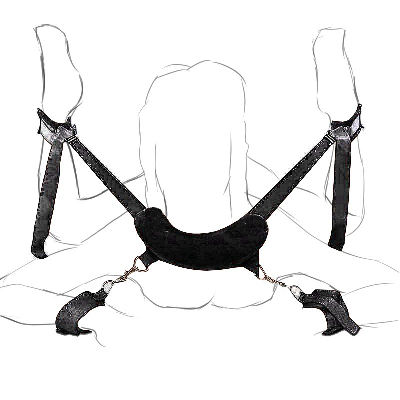Bondage Handcuffs&Neck Pillow&Ankle Cuff BDSM Bondage Set Flirting Sex Toys For Woman Couple Slave Restraints Erotic Accessories