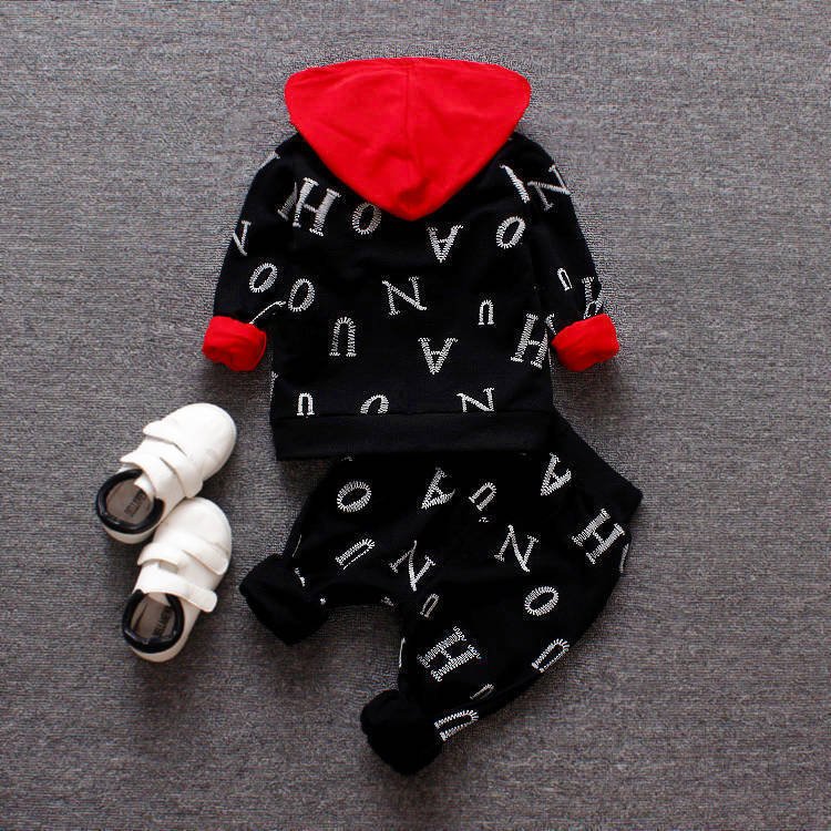 Baby Jongens Kleding Sets Lente Herfst Pasgeboren Mode Katoenen Jassen + Tops + Broek 3 Stuks Peuter Jongen Casual Sets