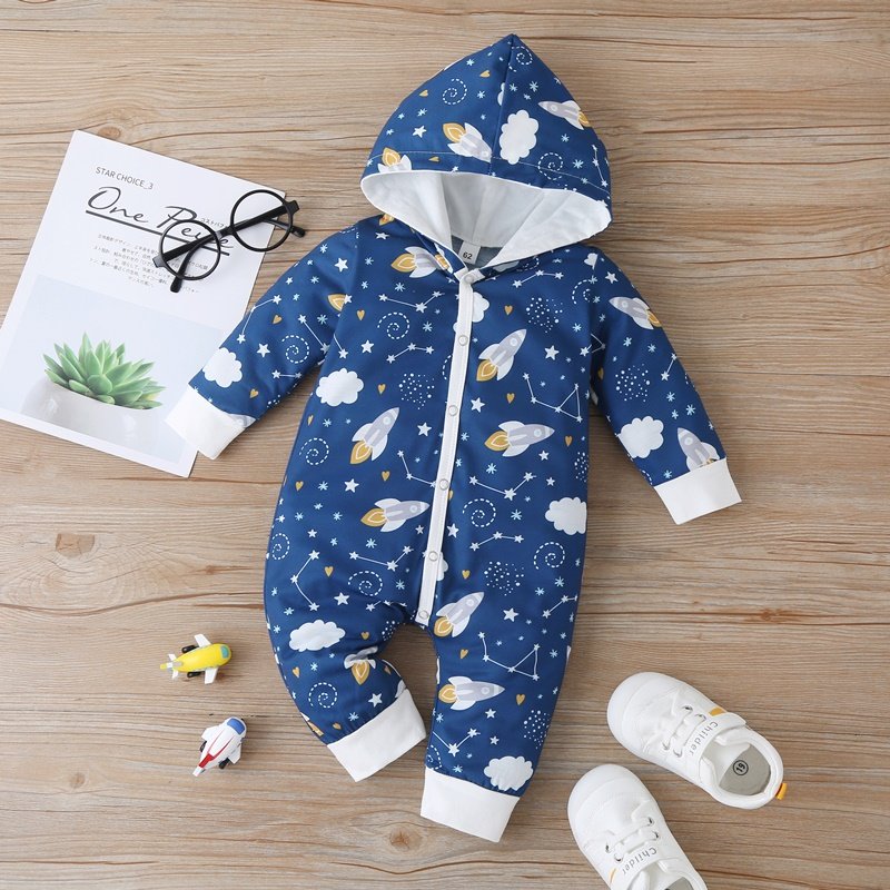 Kerst Winter Baby Boy Kleding Katoen Brief Kerstman Patchwork Plaid Lange Mouw Baby Bodysuit Baby Meisje Kleding 0-18M