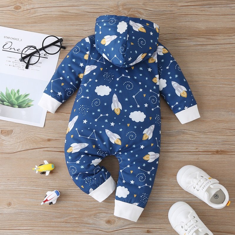 Kerst Winter Baby Boy Kleding Katoen Brief Kerstman Patchwork Plaid Lange Mouw Baby Bodysuit Baby Meisje Kleding 0-18M