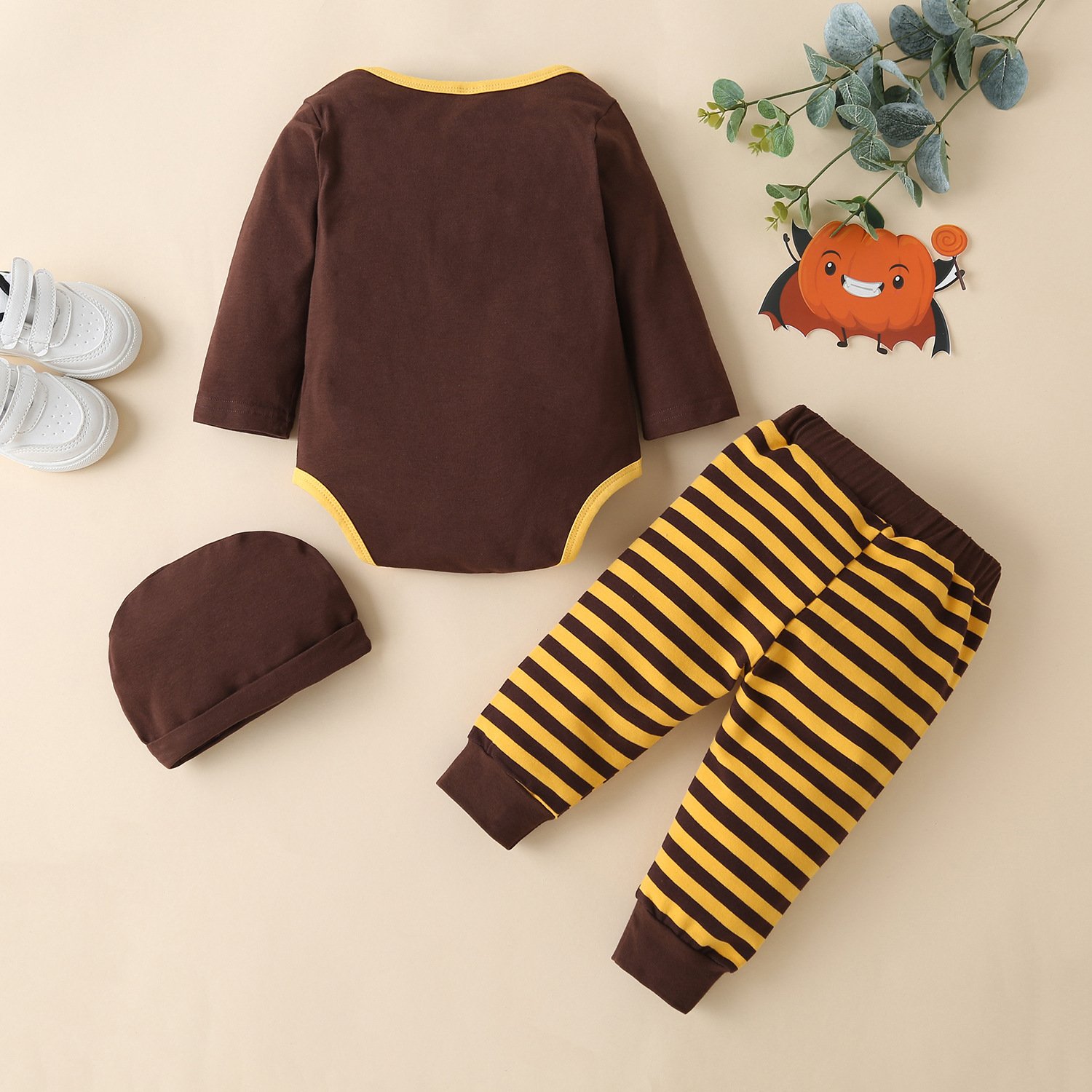 Kerst Winter Baby Boy Kleding Katoen Brief Kerstman Patchwork Plaid Lange Mouw Baby Bodysuit Baby Meisje Kleding 0-18M