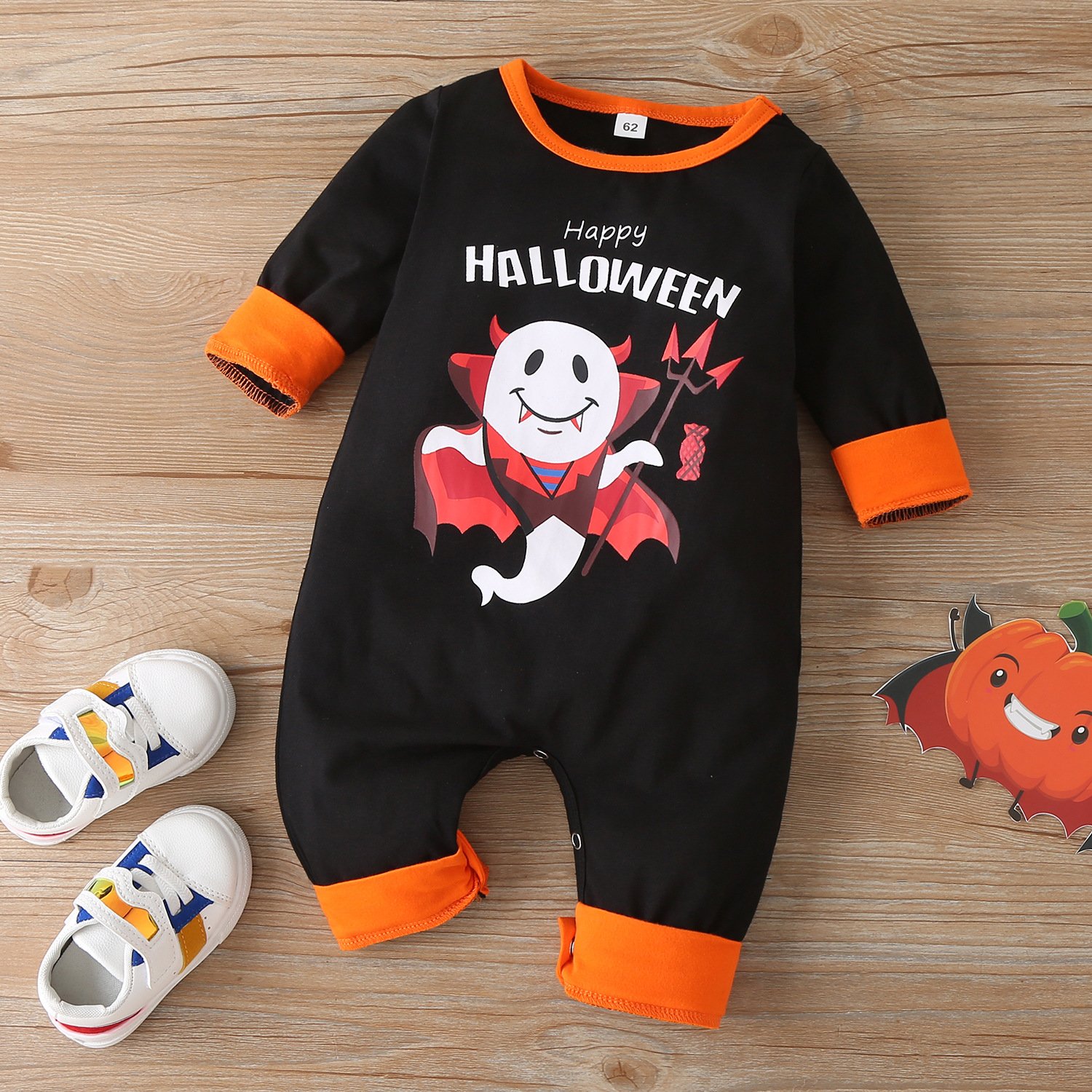 Kerst Winter Baby Boy Kleding Katoen Brief Kerstman Patchwork Plaid Lange Mouw Baby Bodysuit Baby Meisje Kleding 0-18M
