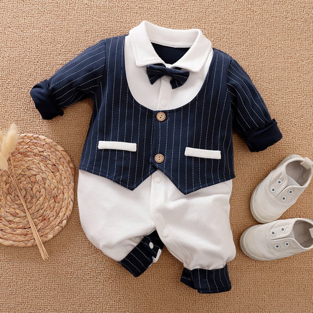 Malapina Baby Boy Romper Kinderen Zomer Lente 0-24M Leeftijd Baby Gentleman Peuter Pasgeboren Outfits Baby Meisjes Kleding 2020