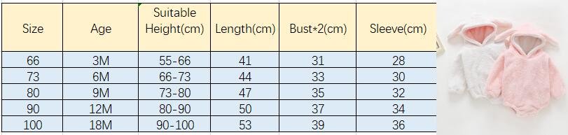 2020 Nieuwe Leuke Pasgeboren Baby Jongen Meisje Kleding Lange Mouwen Hoddies Beer Rits Baby Romper Kleding Herfst Winter Dragen 0-18M