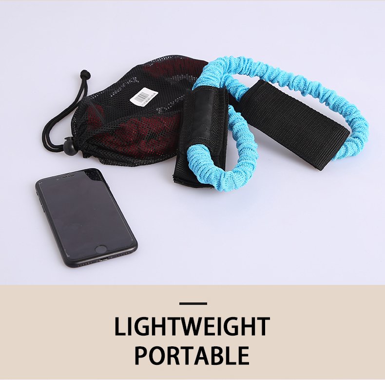 Ankle Tension Rope Leg Training Side Step with Basketball Taekwondo Elastic Rope Fitness Training Equipment Tensioner