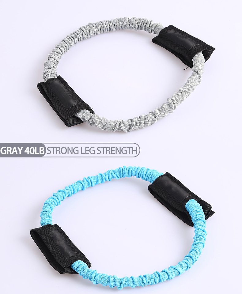 Ankle Tension Rope Leg Training Side Step with Basketball Taekwondo Elastic Rope Fitness Training Equipment Tensioner