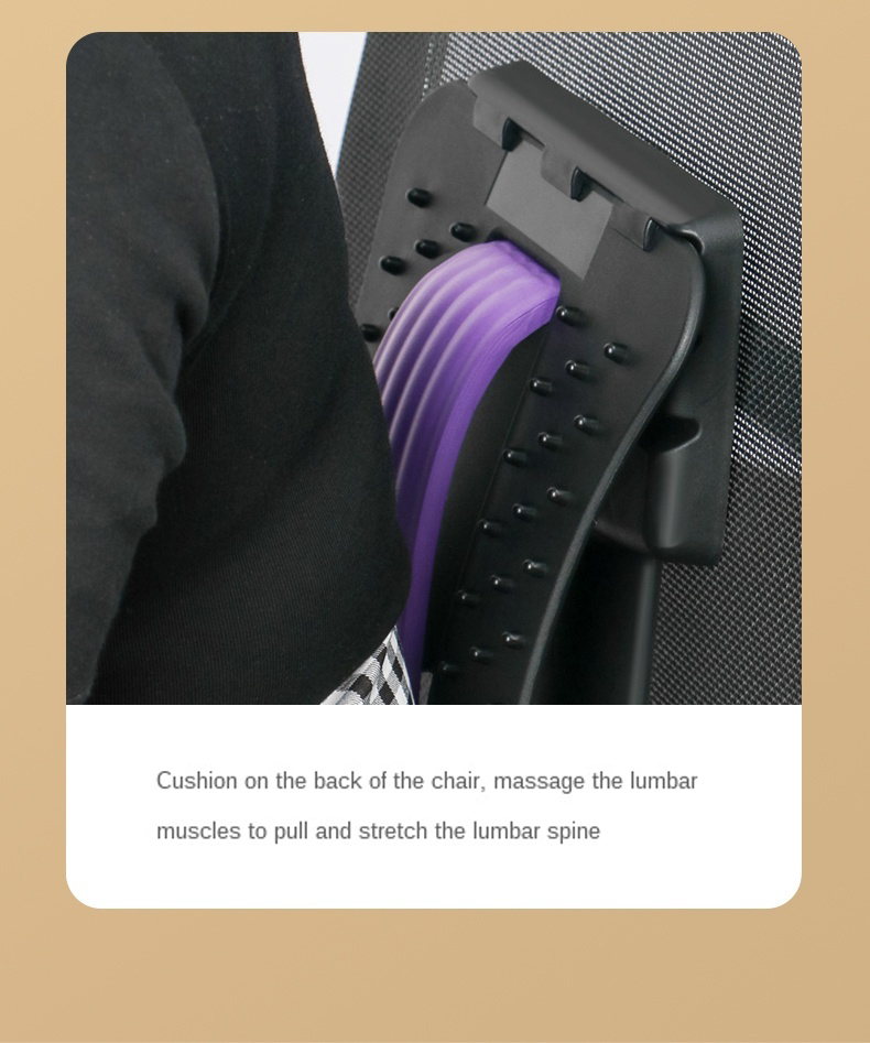 Lumbar Spine Reliever Fitness Equipment Home Yoga Aids Spine Stretch Back Massage Waist Stretcher Lumbar Spine Reliever Fitness Equipment Home Yoga Aids Spine Stretch Back Massage Waist Stretcher