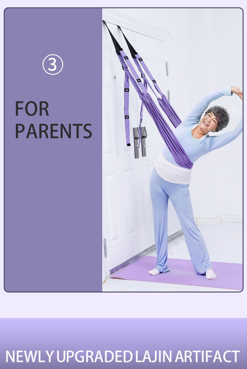 Aerial Yoga Hammock Swing Door Reverse Rope Stretch Belt Flexibility Stretch Leg Stretch Belt Ballet Dance Gymnastics Coach Aerial Yoga Hammock Swing Door Reverse Rope Stretch Belt Flexibility Stretch Leg Stretch Belt Ballet Dance Gymnastics Coach