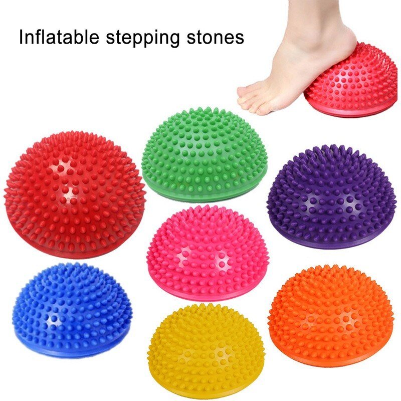 Massage Balance Ball Stepping Stones Durian Spiky Sensory Integration Balance Equipment Training Equipment Foot Massage Ball