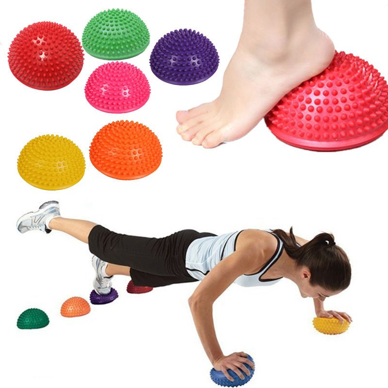 Massage Balance Ball Stepping Stones Durian Spiky Sensory Integration Balance Equipment Training Equipment Foot Massage Ball