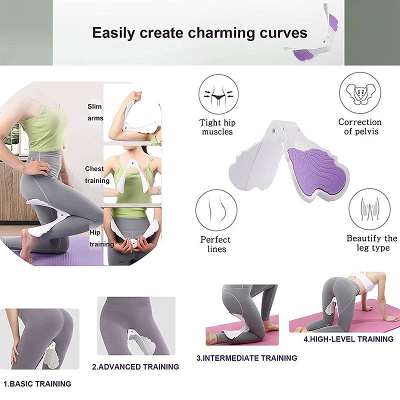 Pelvic Floor Muscle Training Device Beautifu Buttocks Clip Postpartum Repair Tighten The Private Part Mijiri Beautiful Leg Clamp