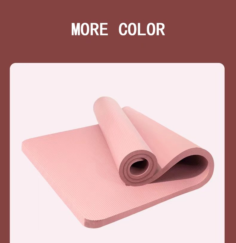 20MM Thick Yoga Mat NRB Non-slip Men and Women Fitness Tasteless Gym Exercise Mat Pilates Mat Meditation Mat Fitness Mat