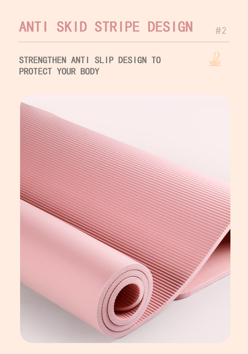 20MM Thick Yoga Mat NRB Non-slip Men and Women Fitness Tasteless Gym Exercise Mat Pilates Mat Meditation Mat Fitness Mat