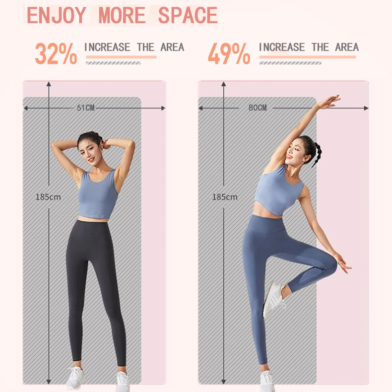 20MM Thick Yoga Mat NRB Non-slip Men and Women Fitness Tasteless Gym Exercise Mat Pilates Mat Meditation Mat Fitness Mat