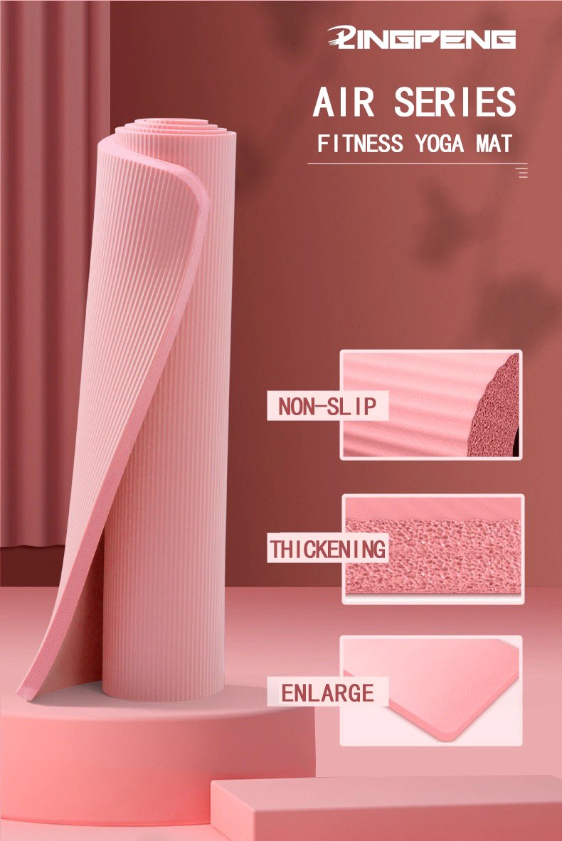 20MM Thick Yoga Mat NRB Non-slip Men and Women Fitness Tasteless Gym Exercise Mat Pilates Mat Meditation Mat Fitness Mat