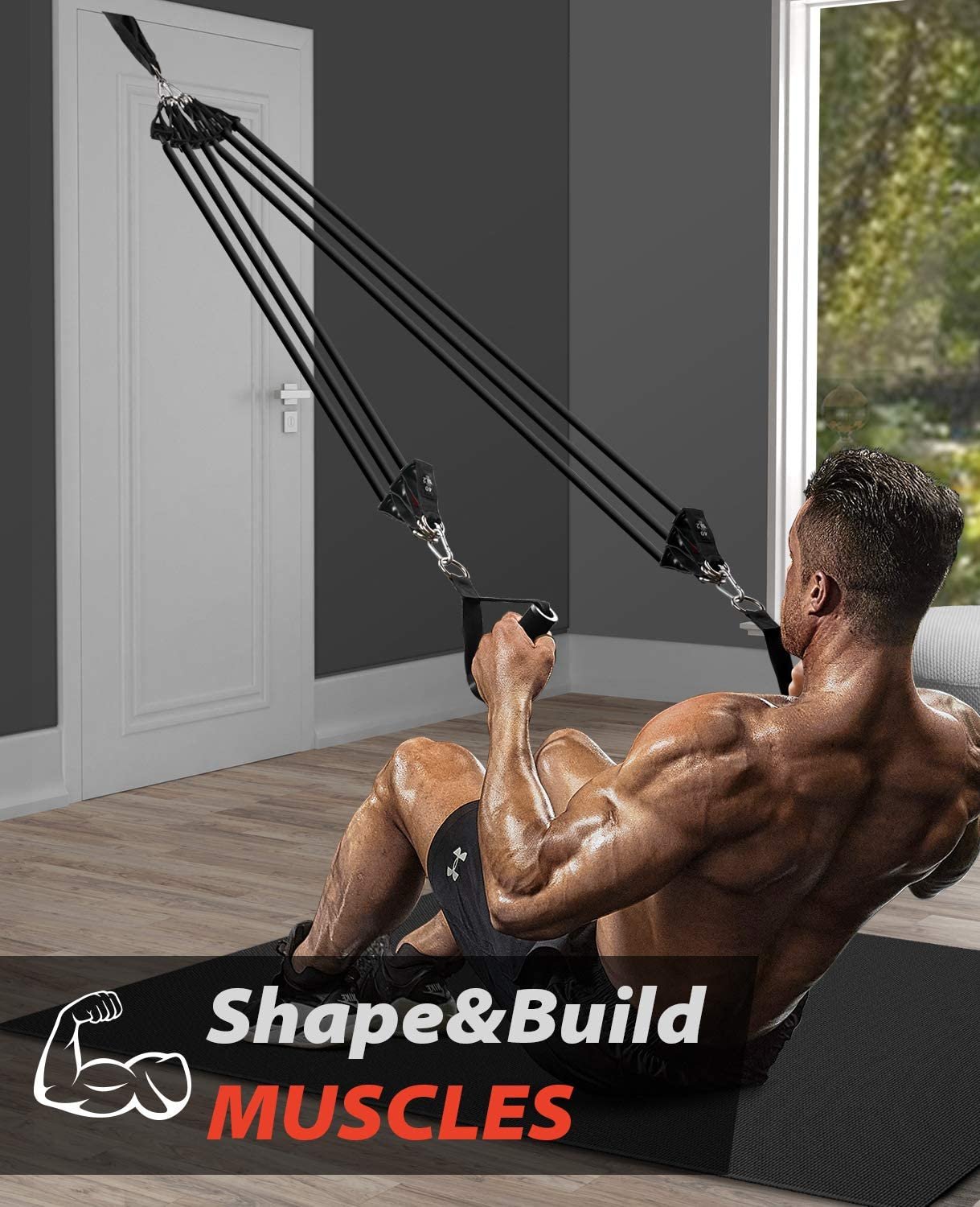 Fitness Resistance Pull Rope Rubber Band Yoga Elastic Training Belt Upgrade Set Pilates Training Exercise Fitness Equipment Fitness Resistance Pull Rope Rubber Band Yoga Elastic Training Belt Upgrade Set Pilates Training Exercise Fitness Equipment