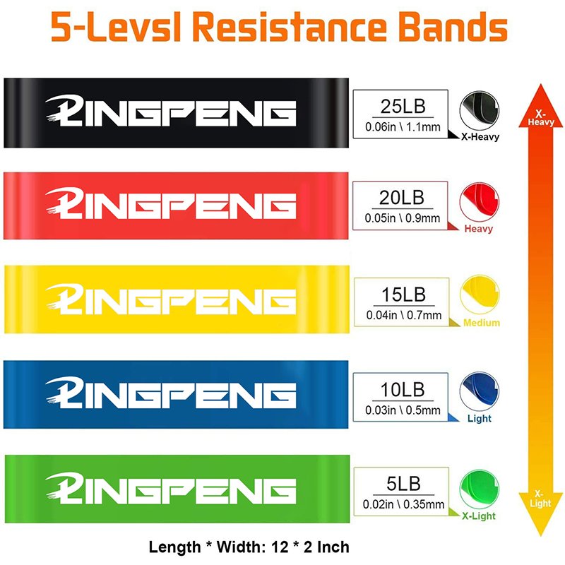 Fitness Resistance Pull Rope Rubber Band Yoga Elastic Training Belt Upgrade Set Pilates Training Exercise Fitness Equipment Fitness Resistance Pull Rope Rubber Band Yoga Elastic Training Belt Upgrade Set Pilates Training Exercise Fitness Equipment
