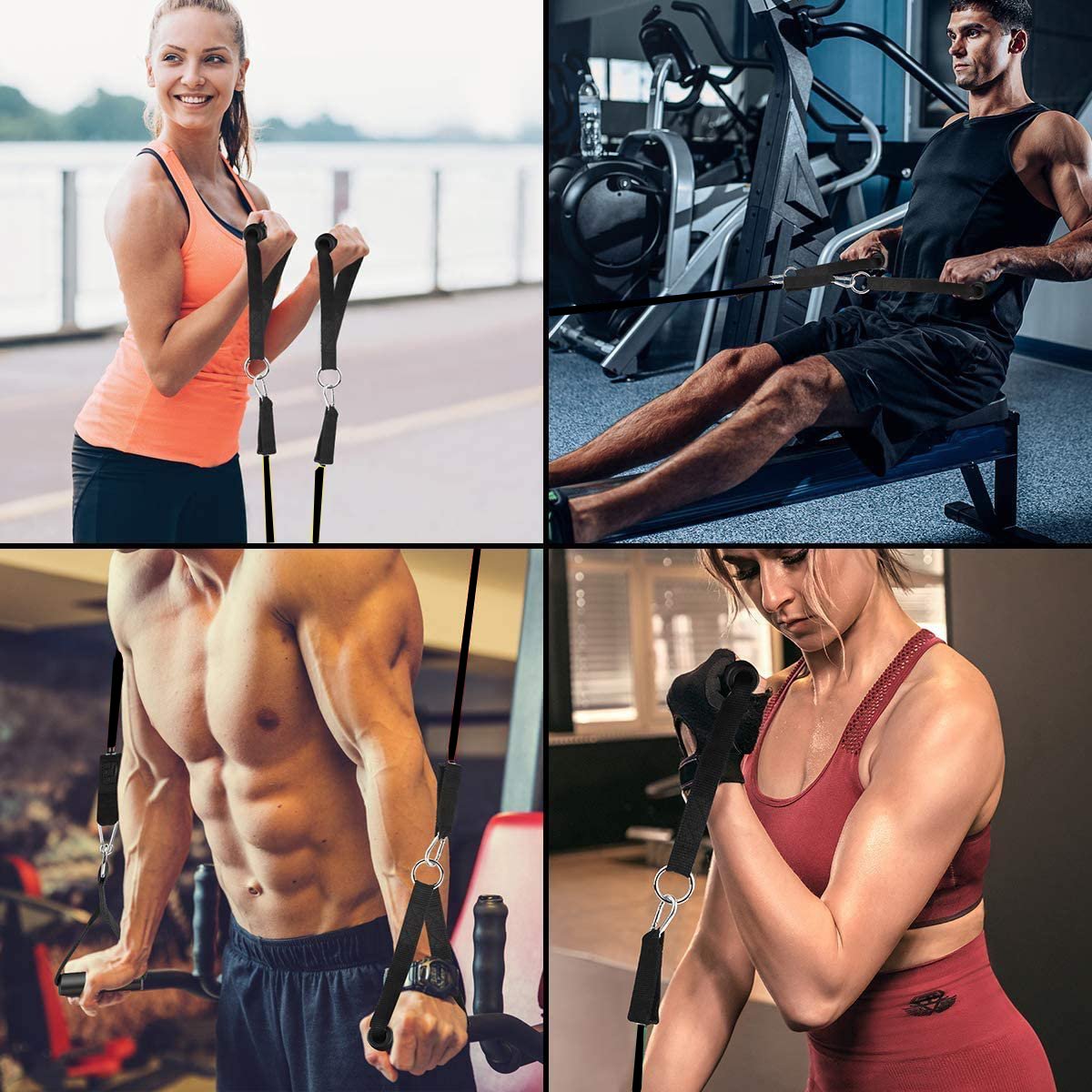 Fitness Resistance Pull Rope Rubber Band Yoga Elastic Training Belt Upgrade Set Pilates Training Exercise Fitness Equipment Fitness Resistance Pull Rope Rubber Band Yoga Elastic Training Belt Upgrade Set Pilates Training Exercise Fitness Equipment