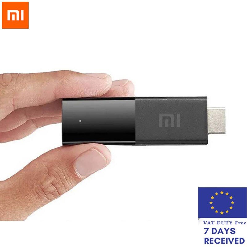 Originele Global Xiaomi Mi Tv Stick Android Tv 9.0 Quad-Core Dolby Dts Hd Dual Decodering 1Gb Ram 8Gb Rom Google Assistent Netflix