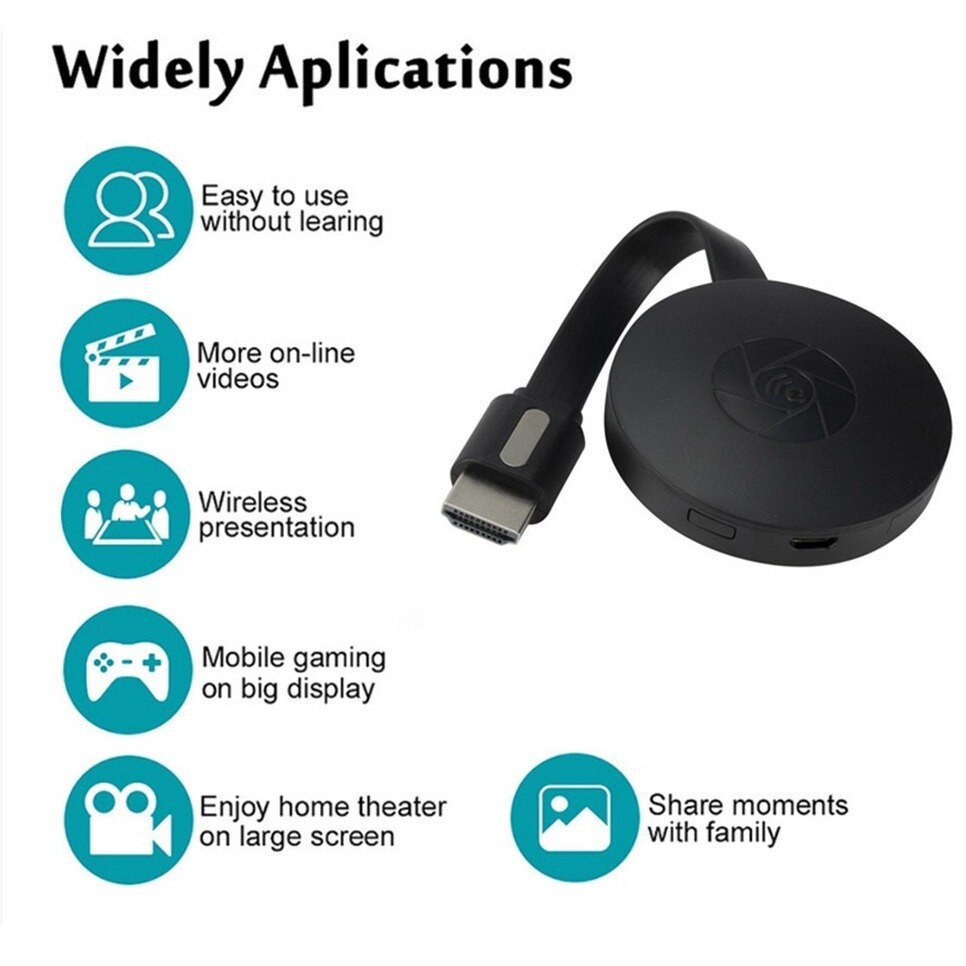 1080P Draadloze Wifi Display Dongle Tv Stick Video Adapter Airplay Dlna Screen Mirroring Delen Voor Android Ios Iphonephone Om tv 1080P Draadloze Wifi Display Dongle Tv Stick Video Adapter Airplay Dlna Screen Mirroring Delen Voor Android Ios Iphonephone Om tv