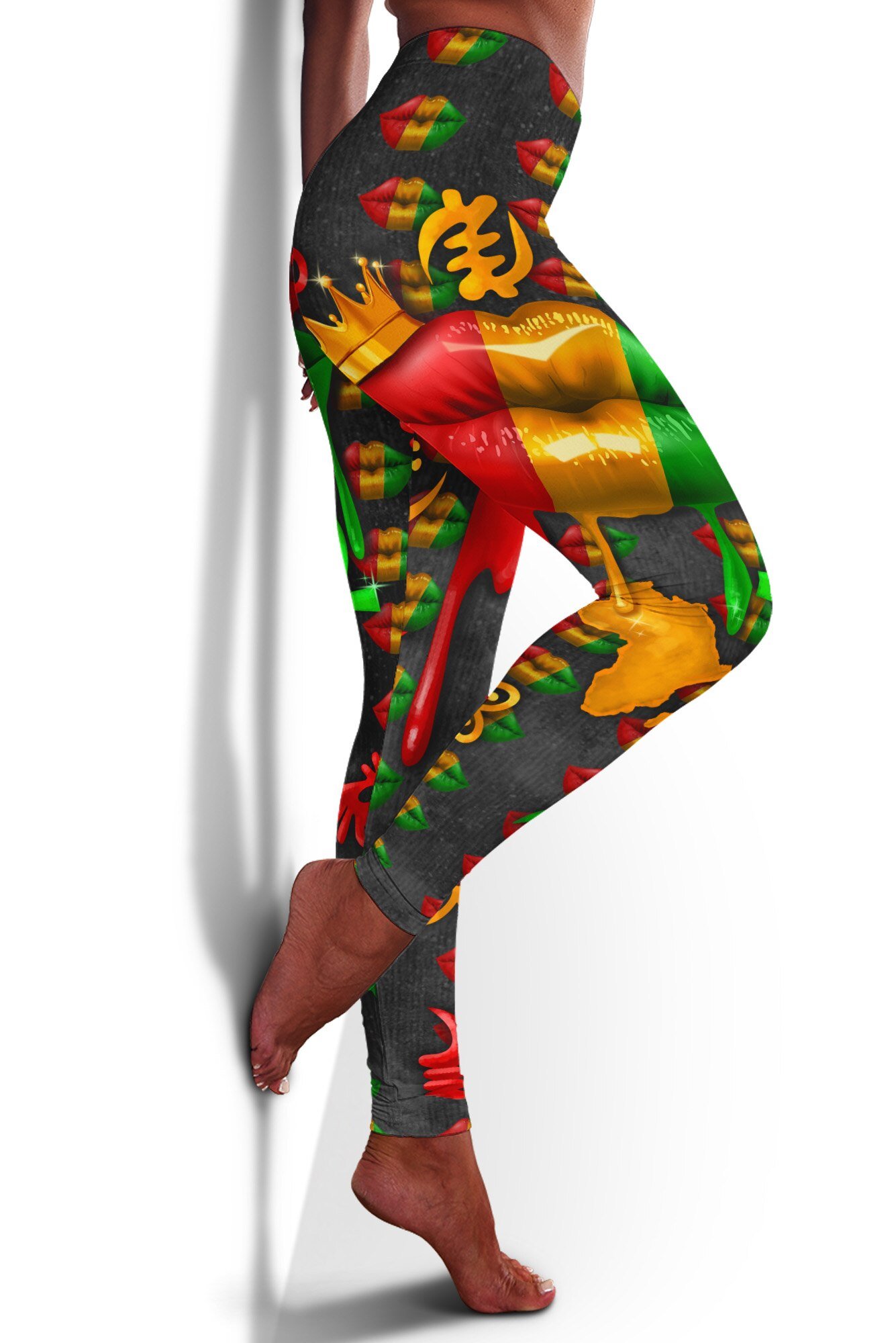 Plstar Cosmos Oog Van Egypte Leggings Vrouwen Plus Size Leggins Kerst Riem Pocket Gift Festival Herfst Winter Legging