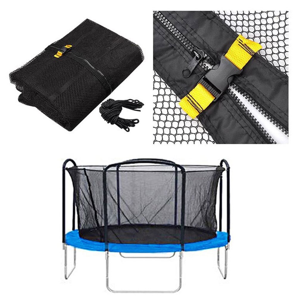 Trampoline Beschermende Netto Nylon Trampoline Voor Kinderen Springen Pad Vangnet Bescherming Guard Outdoor Indoor Leveringen (Geen Stand)