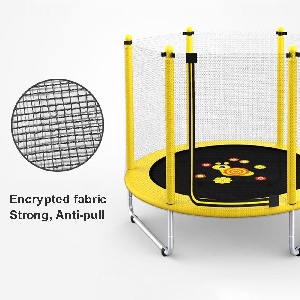 Trampoline Vangnet Uv-Bestendig Tuin Trampoline Pe 6-Pole Vervanging Net Trampolines Netto 3.97ft/4.59ft/4.92ft (Alleen Netto)