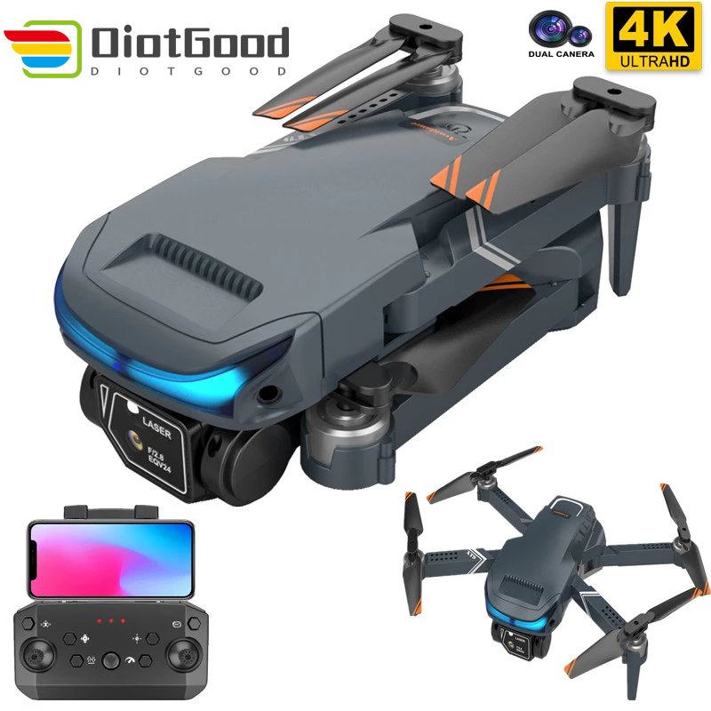 Nieuwe Drone 4K Dubbele Camera Hd XT9 Wifi Fpv Obstakel Vermijden Drone Optische Stroom Me Vier-As Vliegtuigen rc Helicopter Met Camera