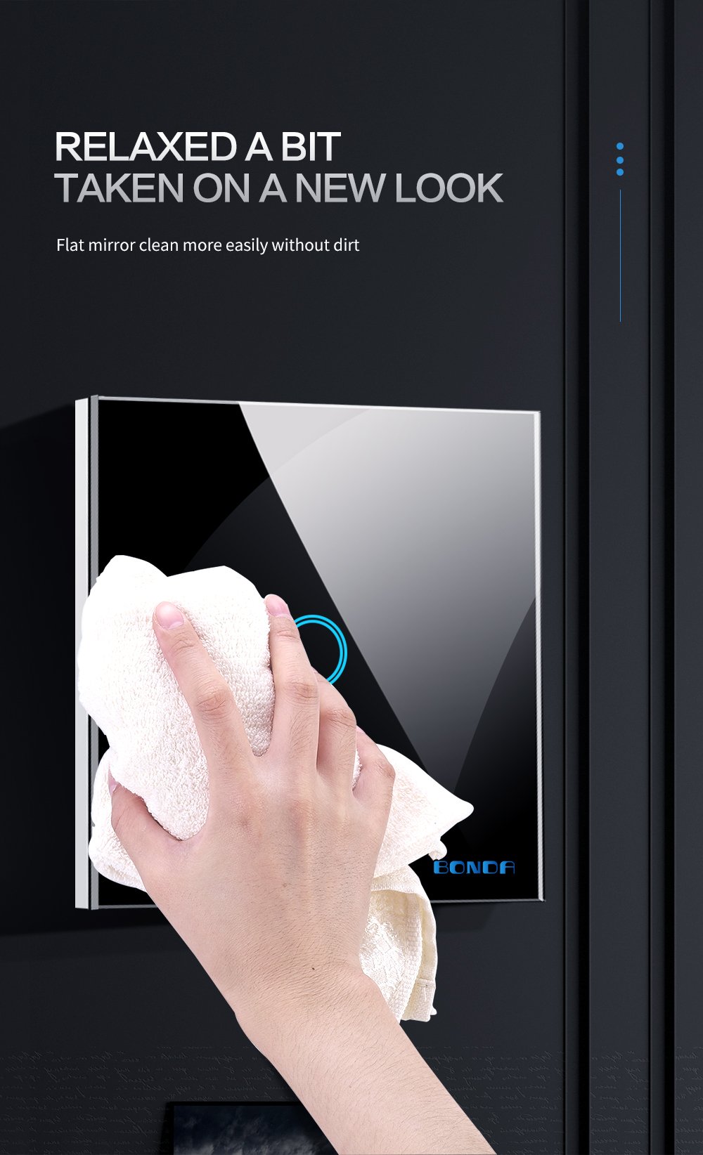 Alexa Smart Switch RF433 Glas Panel Tuya Controle Werkt Met Google 1/2/3 /4 Bende Smart Home Licht wifi Touch Sensor Schakelaars