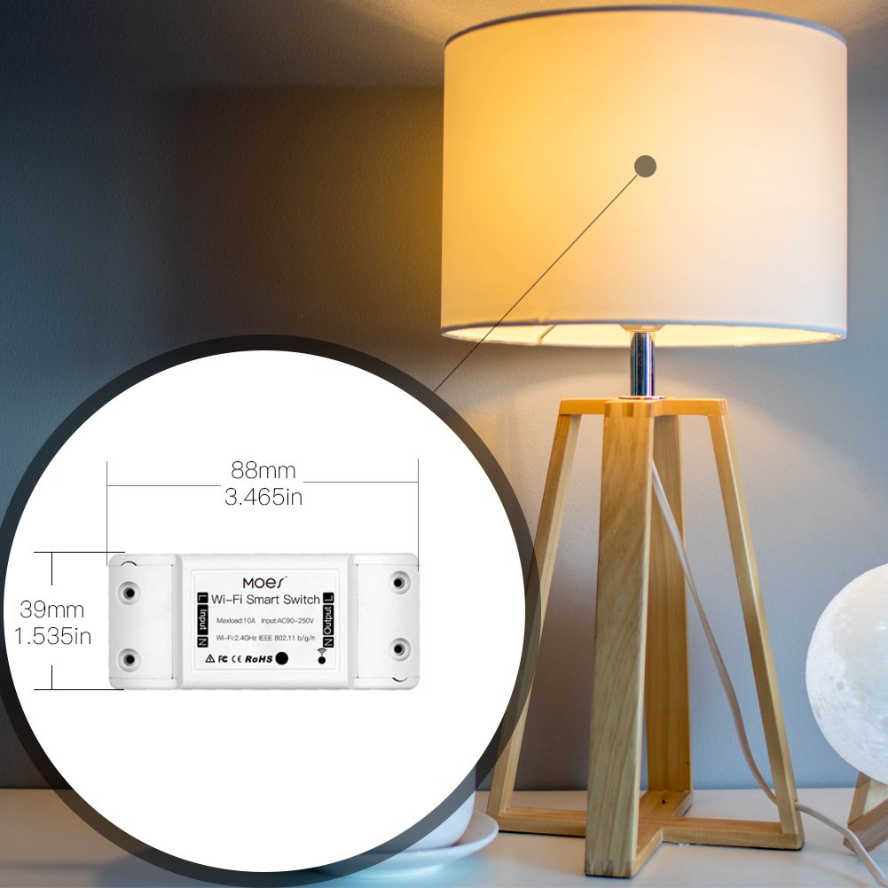 Wifi/Bluetooth Smart Lichtschakelaar Universele Breaker Timer Smart Leven App Draadloze Afstandsbediening Werkt Met Alexa Google Thuis