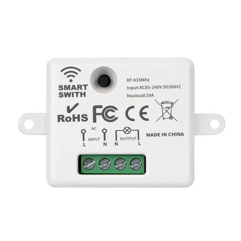 RF433 Wifi Smart Switches Tuya Mini Diy Relaismodule Smart Leven App Wandpanelen Touch Schakelaar Timer Voice Google Alexa thuis