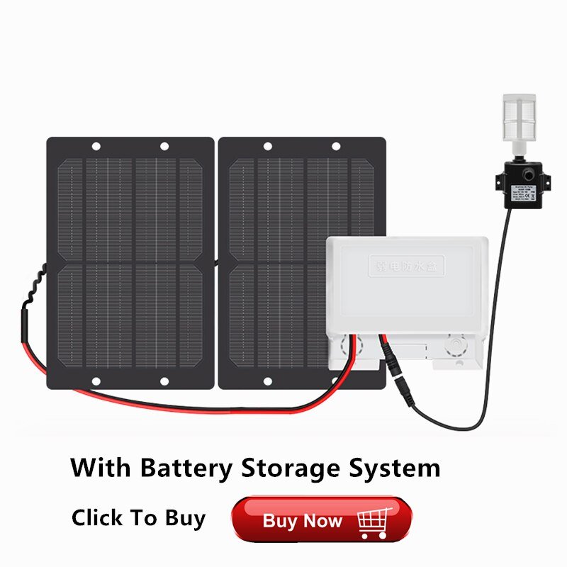 3W 5W Solar Waterpomp Borstelloze Motor Zonnepaneel Pomp 12V Voor Vijver/Zwembad Tuin/solar Poum Kit/Solar Vijver Pum