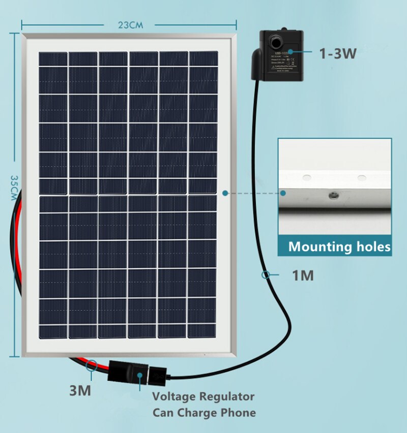 3W 5W Solar Waterpomp Borstelloze Motor Zonnepaneel Pomp 12V Voor Vijver/Zwembad Tuin/solar Poum Kit/Solar Vijver Pum 3W 5W Solar Waterpomp Borstelloze Motor Zonnepaneel Pomp 12V Voor Vijver/Zwembad Tuin/solar Poum Kit/Solar Vijver Pum
