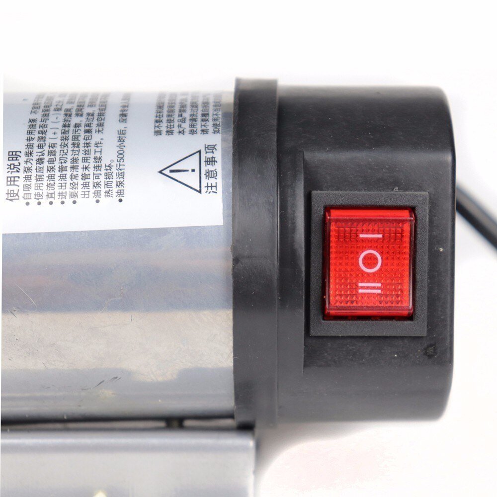 50l/Min 12 V/24V/220V Kleine Auto Tanken Pomp 12 V Elektrische Automatische Brandstof transfer Pomp Voor Pompen Olie/Diesel/Kerosine/Water