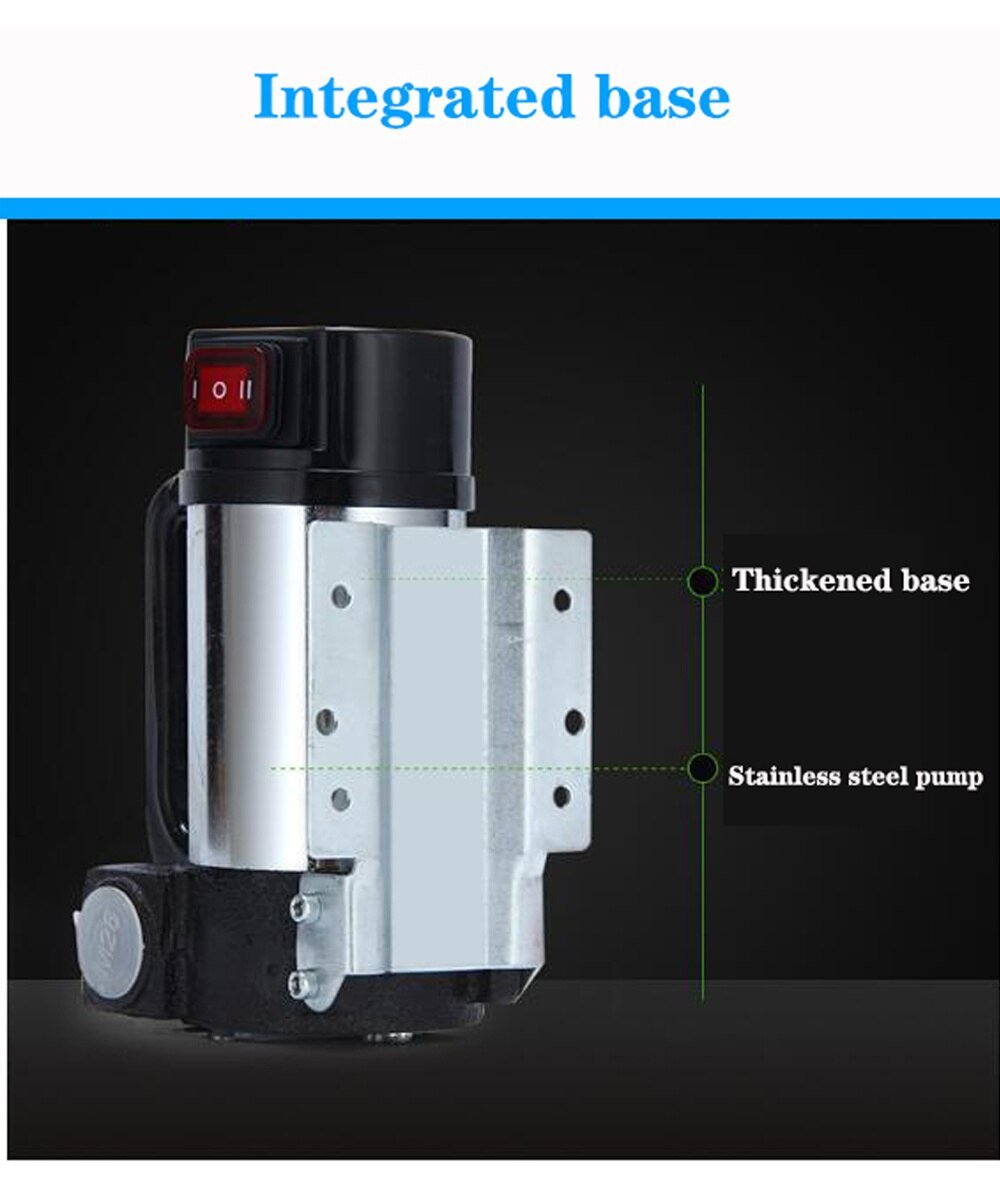 50l/Min 12 V/24V/220V Kleine Auto Tanken Pomp 12 V Elektrische Automatische Brandstof transfer Pomp Voor Pompen Olie/Diesel/Kerosine/Water