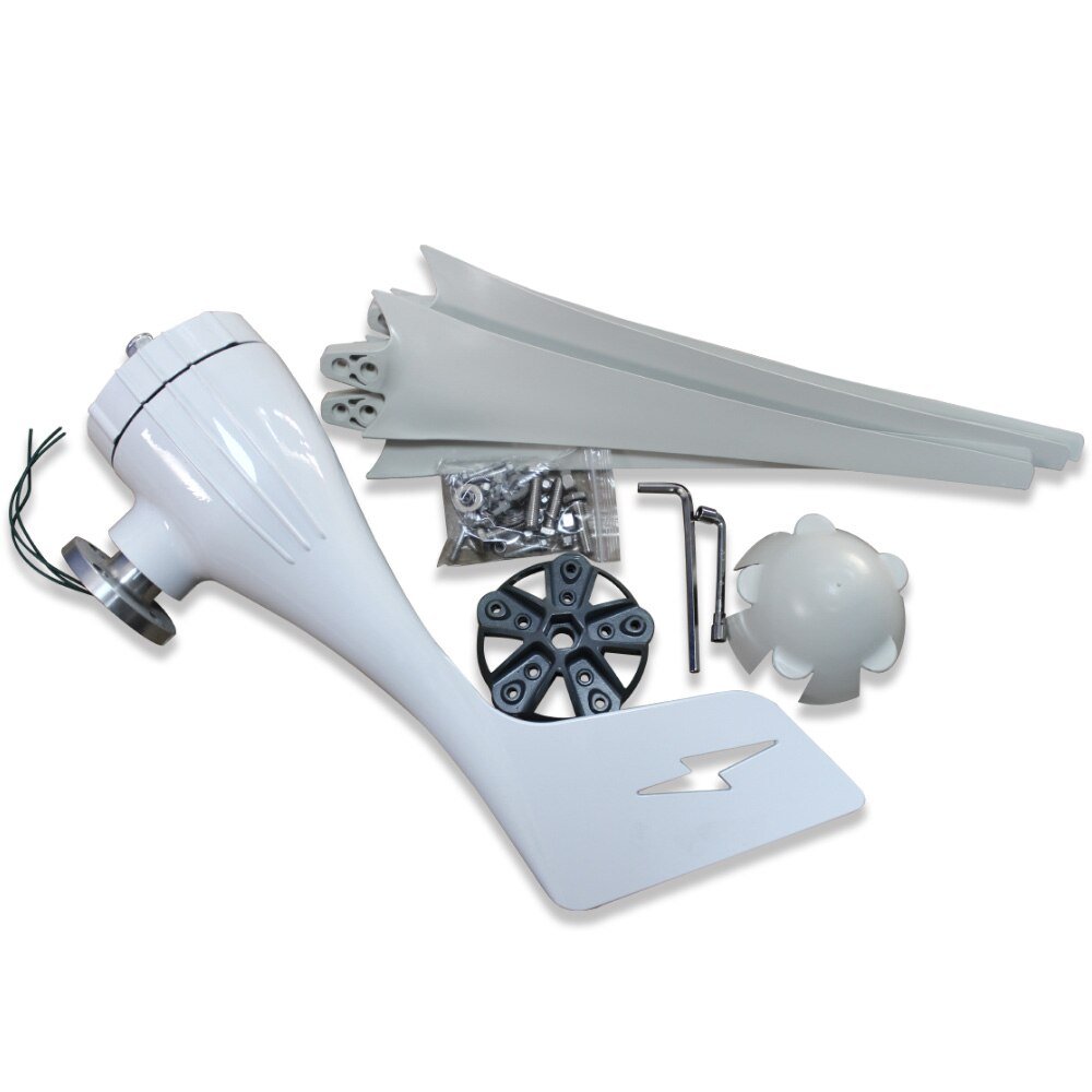 3000W 5 Blades Gratis Energie Windmolen 12V 24V 48V Wind Power Kleine Windturbine Generator Mppt controller Voor Thuisgebruik