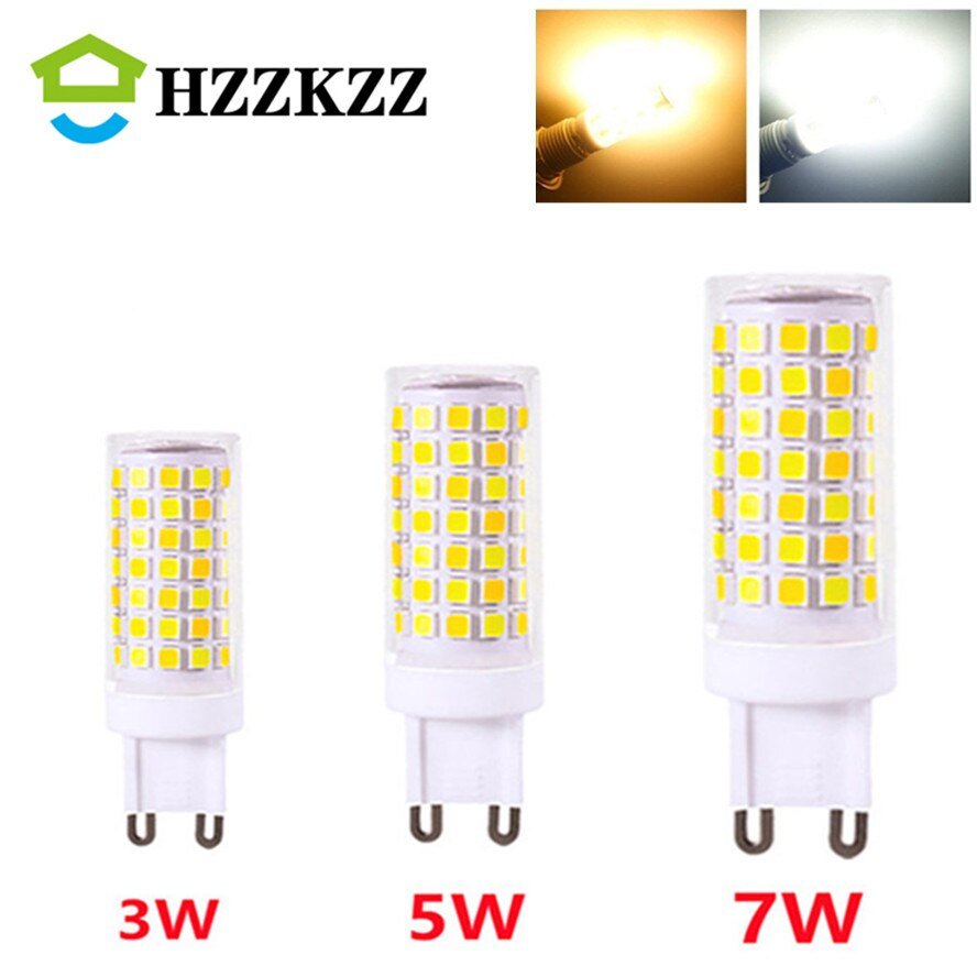 Selling Led G9 Lamp Ac 220V 3W 5W 7W 2835 Smd Chip Keramische Led Light lamp Vervangen Halogeen G9 Voor Kroonluchter Energiebesparing